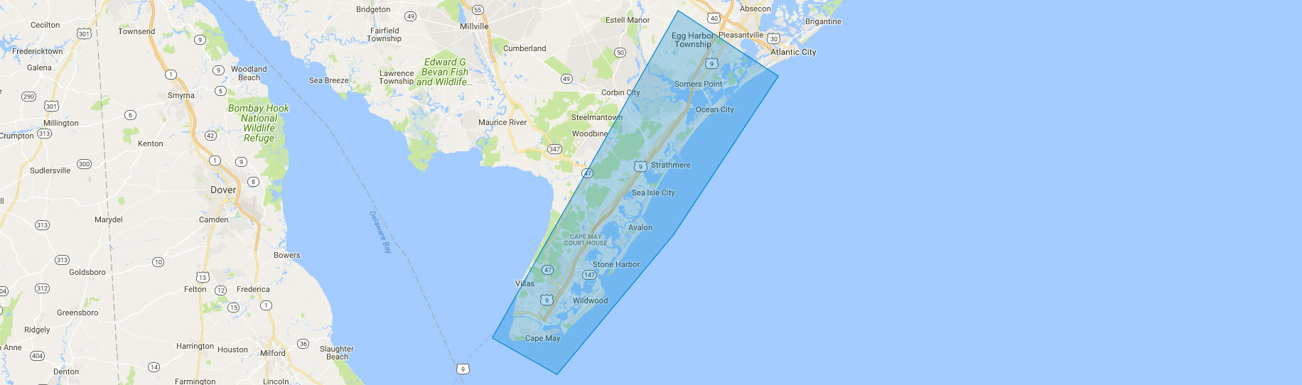 Service in South Jersey